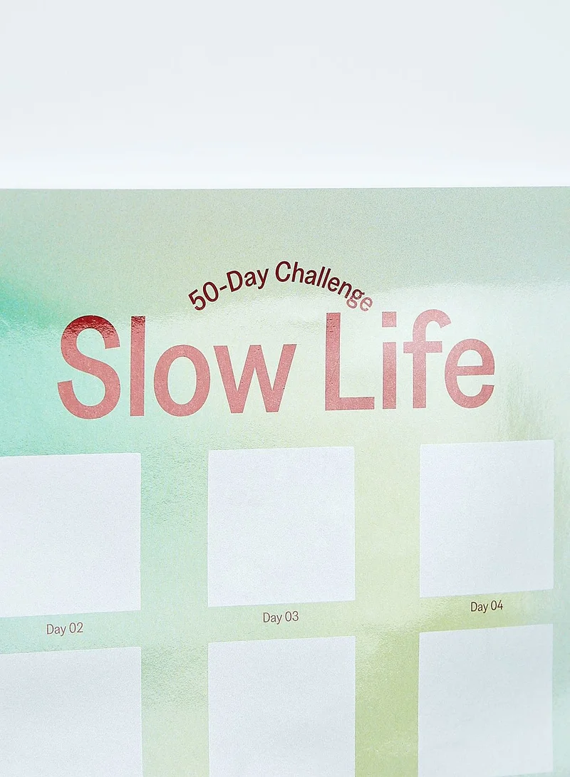 Another Me Poster, 50 Day Challenge, Slow Life, English
