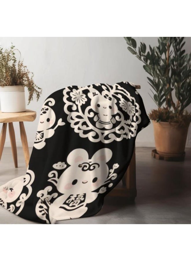 general Baby and children's cartoon flannel thin blanket (warm and comfortable, suitable for sleep, game use) 70cm*100cm - Image 4