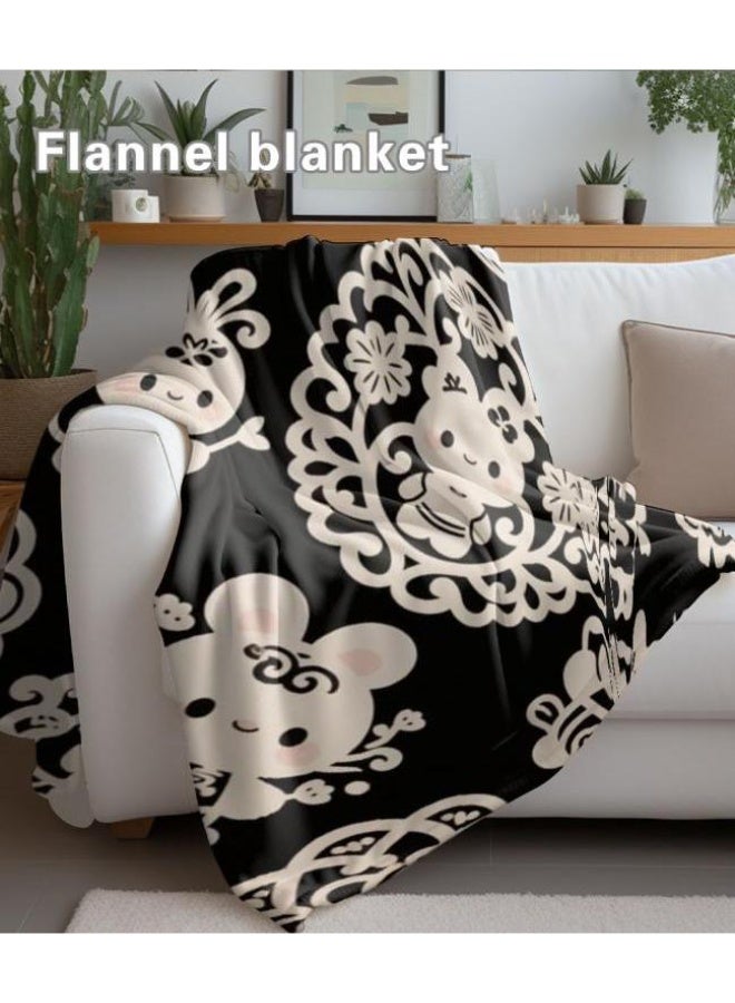 general Baby and children's cartoon flannel thin blanket (warm and comfortable, suitable for sleep, game use) 70cm*100cm - Image 5