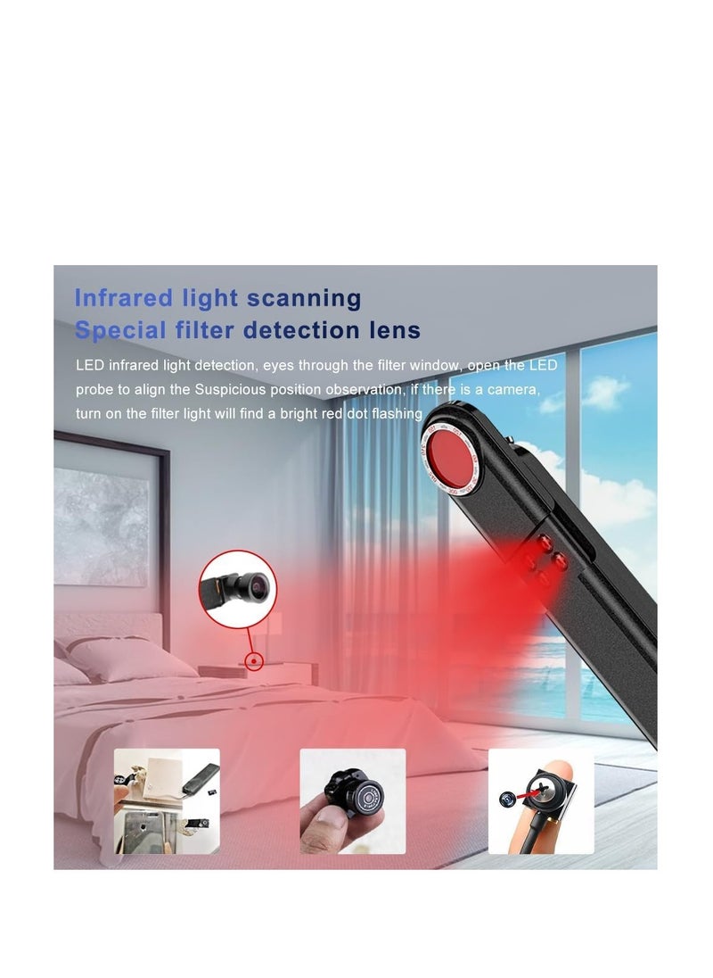 SYOSI Hidden Camera Detectors, Portable Wireless Camera Detectors, Anti-Photo Hidden Camera Detector, Hidden Camera Detectors and Bug Detector for Car Indoor Home Hotel Travel Office  - Image 5