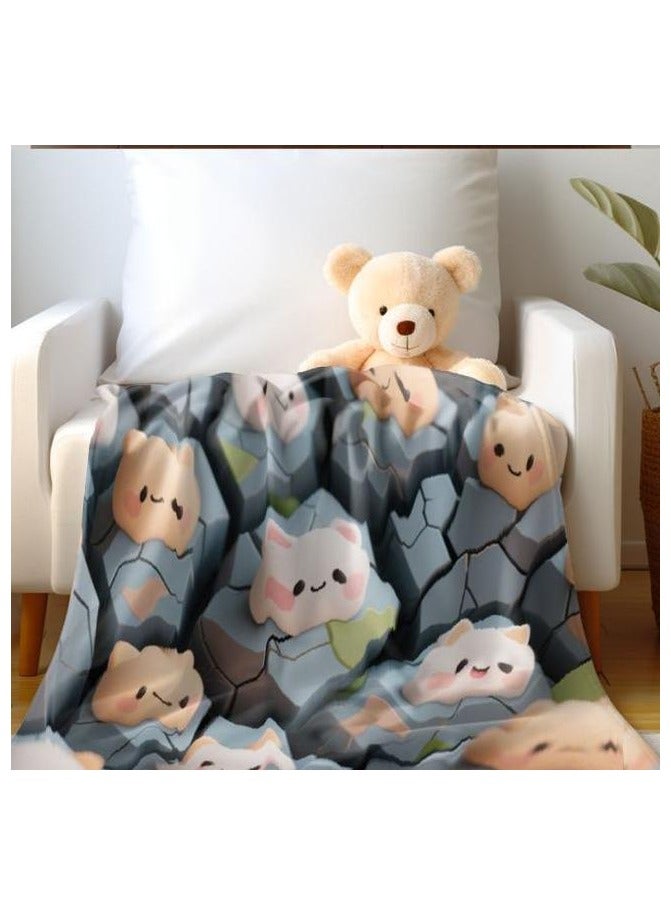 general Flannel thin blanket (warm and comfortable, suitable for sleep, gaming, dust removal and sandproof) 150cm*200cm - 481 - Image 5