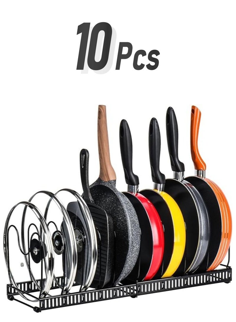 مقلاة عموم المطبخ تخزين الرف