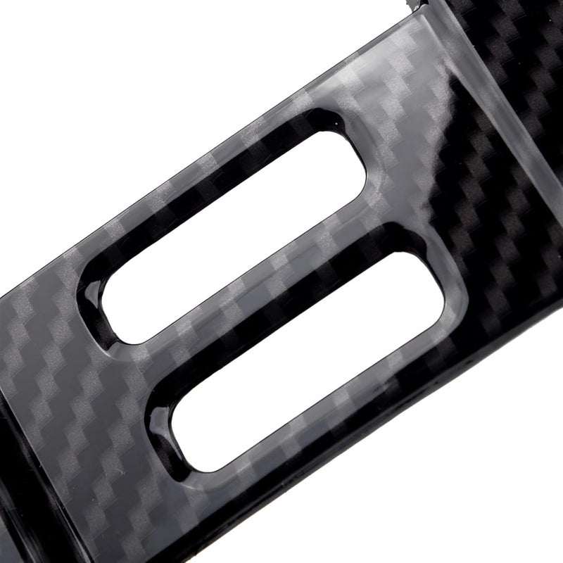 DEMULAX Black Car Armrest Rear Air Outlet Vent Frame - Image 4