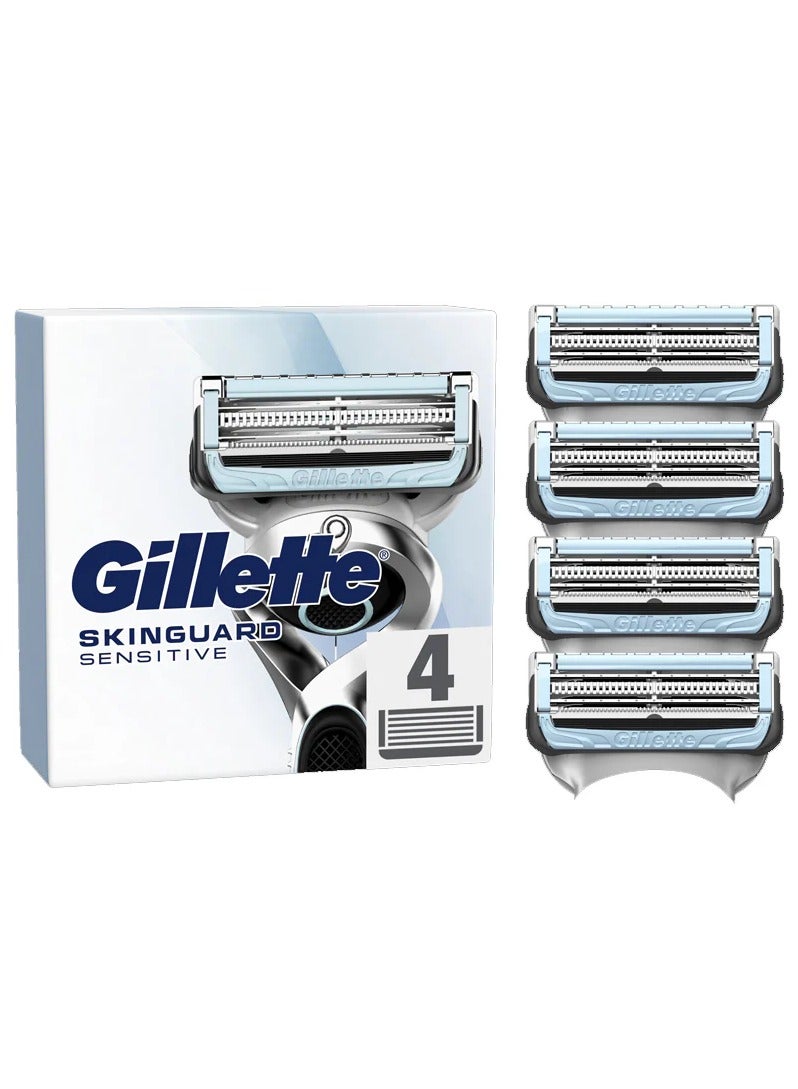 Gillette SkinGuard Sensitive Replacement Shaving Cartridges (4 Pack) - Image 2