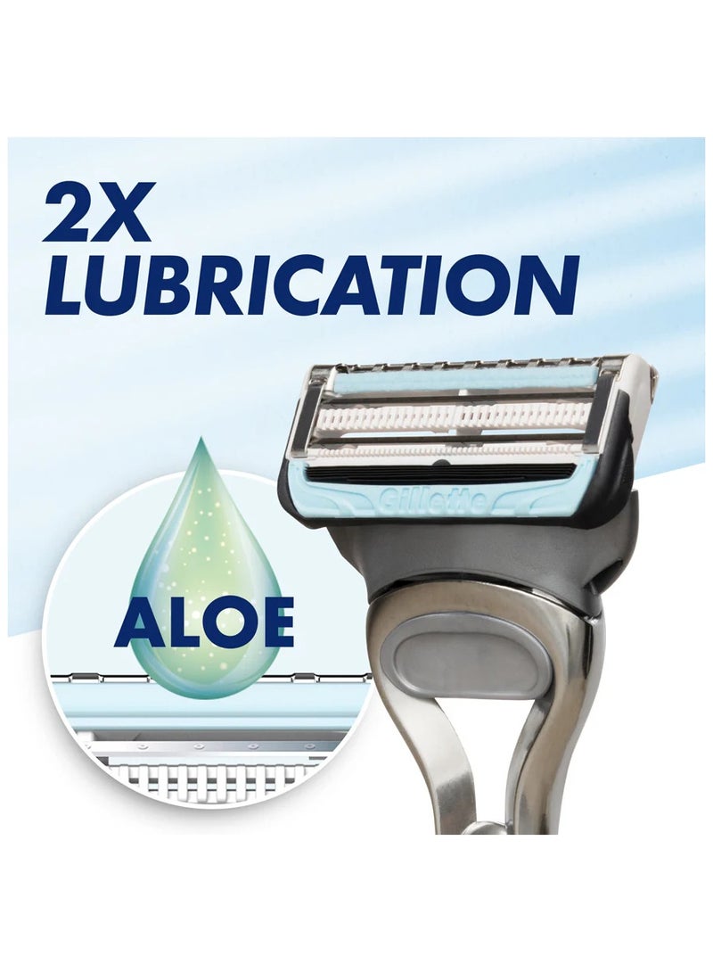 Gillette SkinGuard Sensitive Replacement Shaving Cartridges (4 Pack) - Image 4