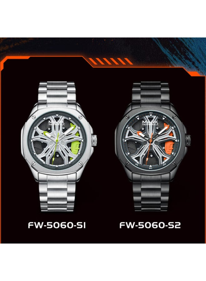 Fairwhale (Fairwhale) Supercar Series Men'S Student Mechanical Texture Watch Top Ten National Table Valentine'S Day Gift For Boyfriend 5060 - Image 2