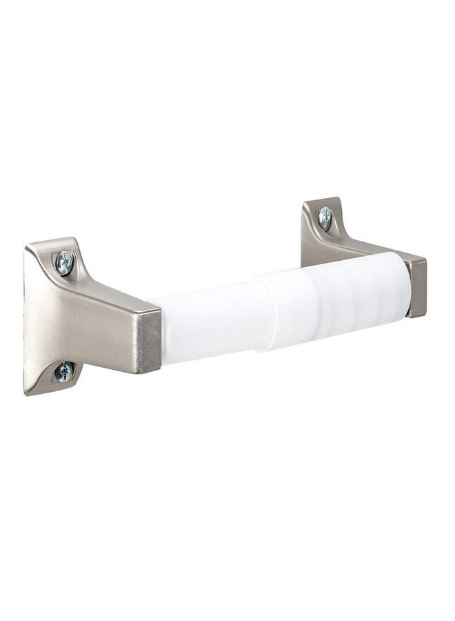 EZ-FLO 16225 Toilet Paper Holder with Exposed Screw, Brushed Nickel - Image 1