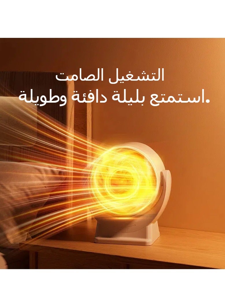 عام مُدفأة كهربائية للمنزل والمكتب - مُراوح تدفئة سطح المكتب المحمولة، مُدفأة صغيرة الحجم توفيرًا للطاقة - Image 2