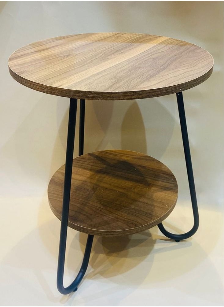 Extra - Two-Tier Circular Tea and Coffee Side Table - Image 1