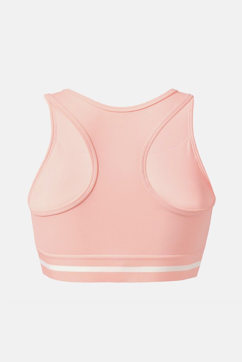 Tchibo Women Sportswear Fit Sleeveless Training Crop Top, Peach  - Image 3