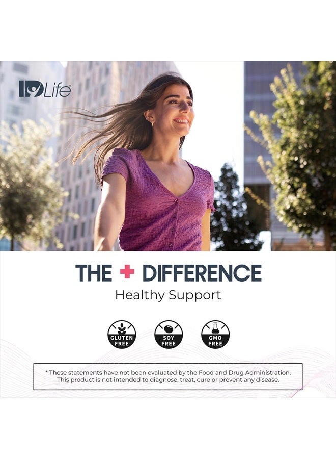 IDLife سليم+ - مكمل إدارة الوزن - سهل التحضير لذيذ بنكهة التوت الأزرق والأساي - مناسب للنباتيين والنباتيين الصرف، التركيز والوضوح - 15 عود في الكيس - Image 5