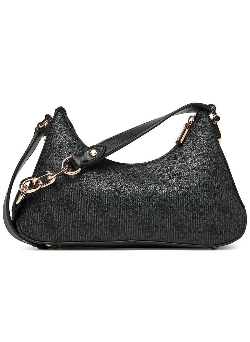 Guess Coal Black Women Shoulder Bag Hwsg7993730 Clo - Image 2