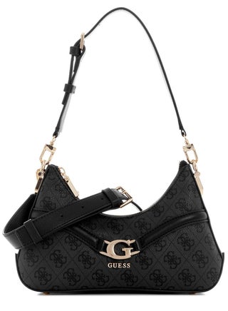 Guess Coal Black Women Shoulder Bag Hwsg7993730 Clo