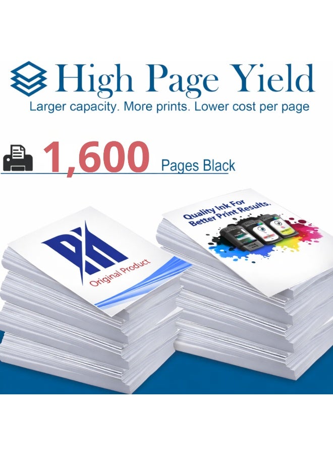 بي أتش PH 17A Compatible Black Toner Cartridge Replacement for CF217A CRG047 – High Yield Laser Printer Toner - Image 3