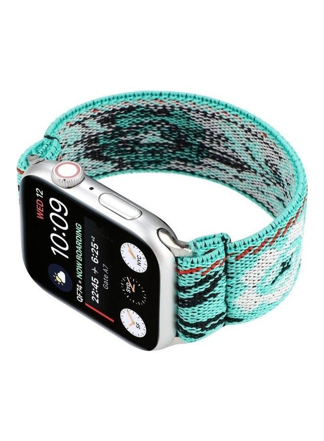 NIBEMINENT Replacement Strap Watchband For Apple Watch Series 7 41mm/6 & SE 5 4 40mm/3 2 1 38mm Multicolour - Image 3