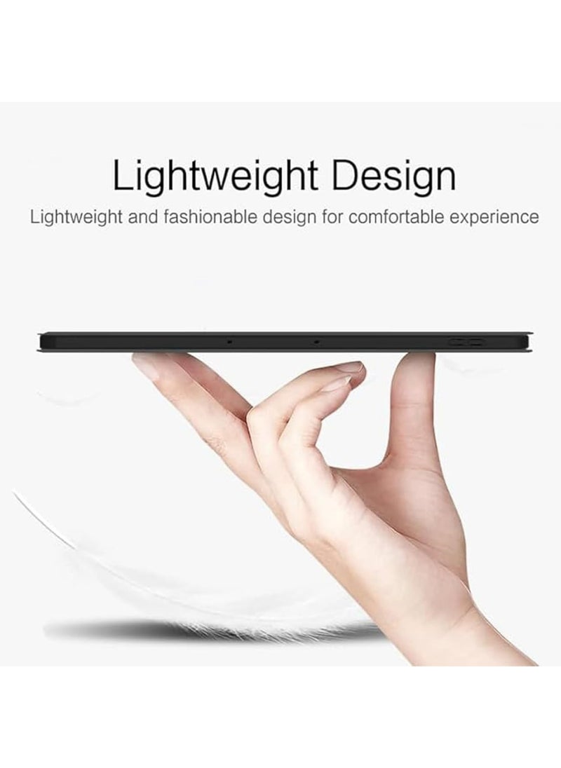 Rock Pow - Case for Xiaomi Redmi Pad Pro 12.1 inch 2024 Released Soft TPU Matte Back Cover with Pencil Slot Standing Folio Slim Lightweight Shell Protective Smart Cover - Image 1