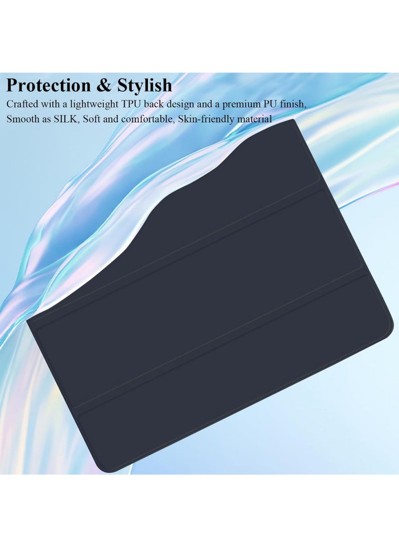 Rock Pow - Case for Xiaomi Redmi Pad Pro 12.1 inch 2024 Released Soft TPU Matte Back Cover with Pencil Slot Standing Folio Slim Lightweight Shell Protective Smart Cover - Image 1