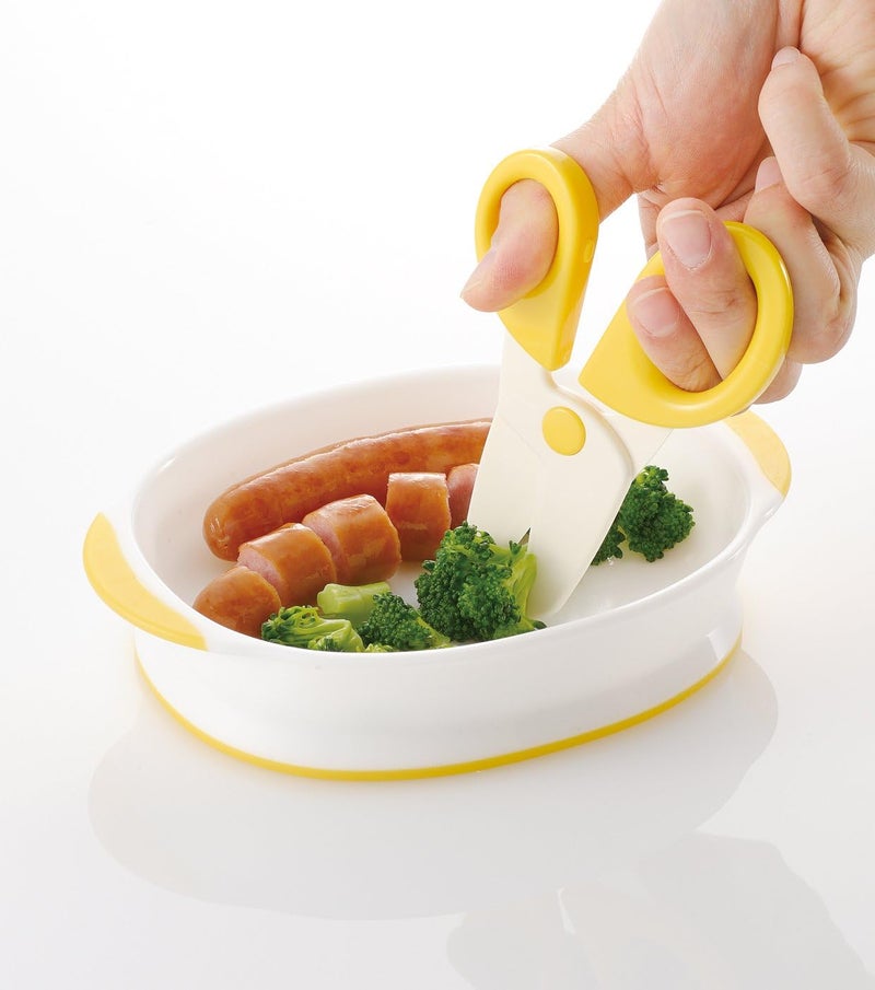 Richell 1 X Japan Baby Food Sicssors Tool with Case - Image 3