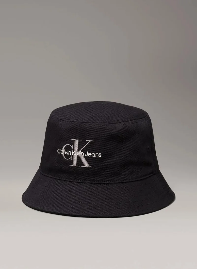 Calvin Klein Twill Logo Bucket Hat