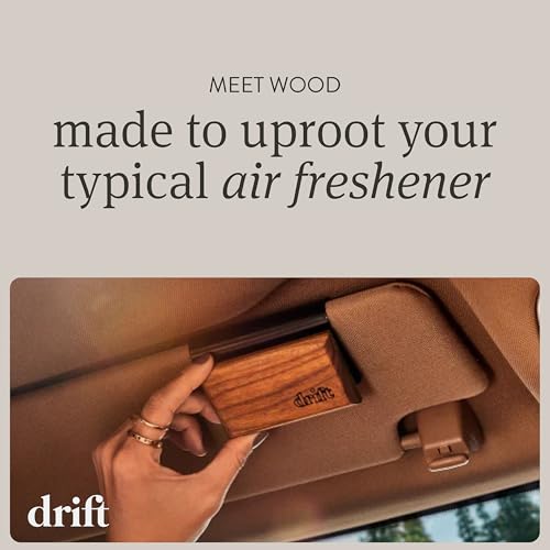 Drift Car Air Freshener - Wood Air Freshener - Car Odor Eliminator - Open Air Scent Starter Kit - Image 2