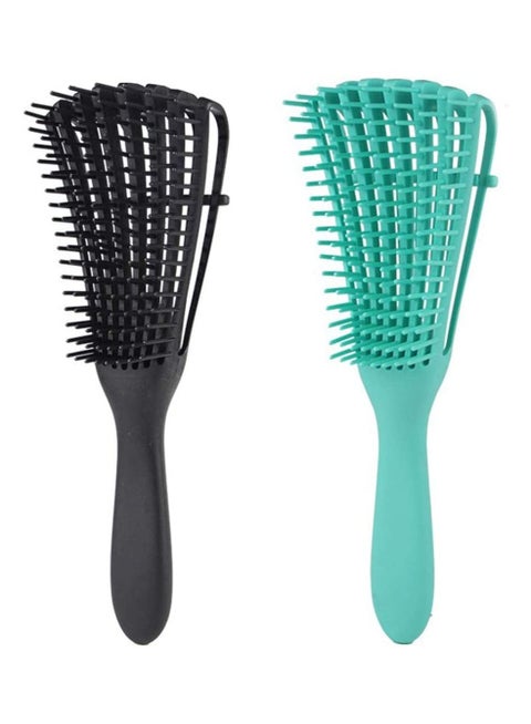 Hair Detangler Brush for Easy Detangling Curly Hair including Kinky Wavy Hair, Curly, Coily Hair of Afro America
