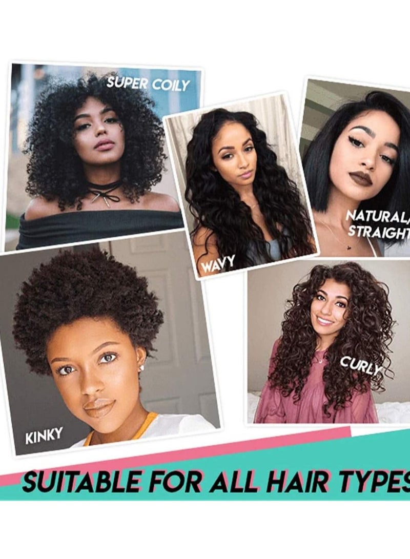 Hair Detangler Brush for Easy Detangling Curly Hair including Kinky Wavy Hair, Curly, Coily Hair of Afro America