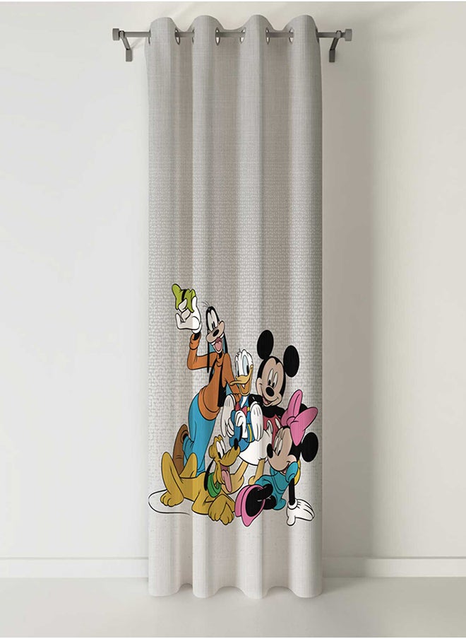 SHATTA Ready-Made Printed Curtain (One Piece Grommet) 275x135x275 