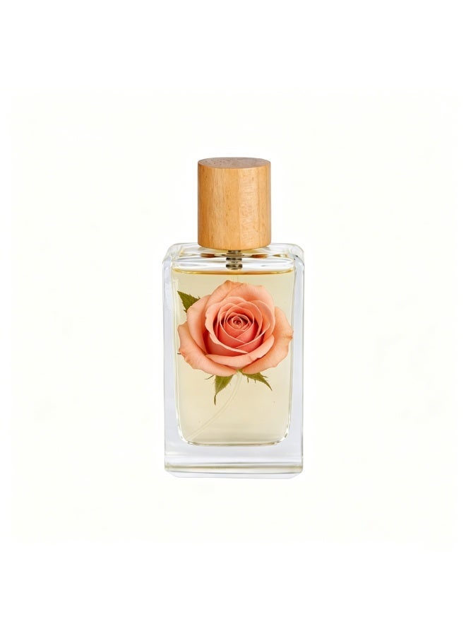 عطر رجالي فاخر أو دو بارفان 50 مل – رائحة خشبية حمضية تدوم طويلاً، عطر منعش للاستخدام اليومي والعمل والسفر والهدايا - Image 1