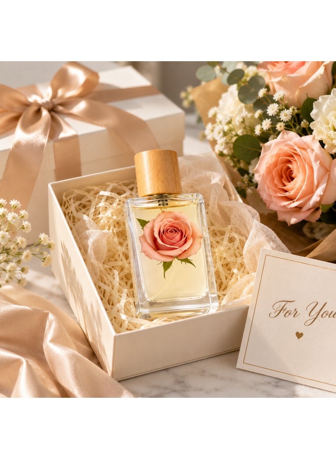 عطر رجالي فاخر أو دو بارفان 50 مل – رائحة خشبية حمضية تدوم طويلاً، عطر منعش للاستخدام اليومي والعمل والسفر والهدايا - Image 5