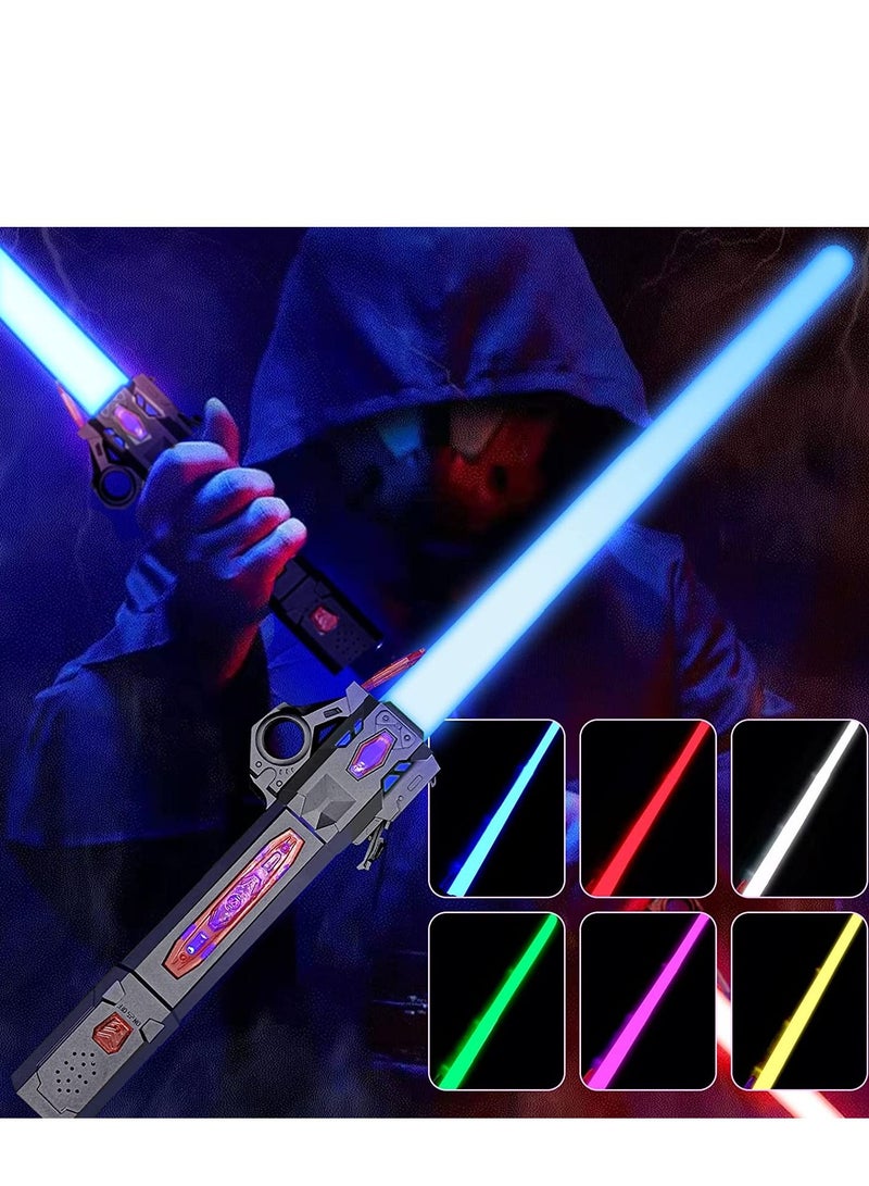 MIXDE Flashing Lightsaber 7-Color Led Light Flash And Sound Effect Children's Dress Up Accessories Cosplay Toys - Image 1
