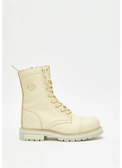 HARLEY DAVIDSON Colmar Beige Women's Boots 025G100328-B10-04