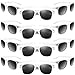 MIAHART 12 Pack Kids Party Sunglasses Bulk Summer Party Favors Retro Glasses for Boys and Girls Birthday Party Supplies White - Image 3