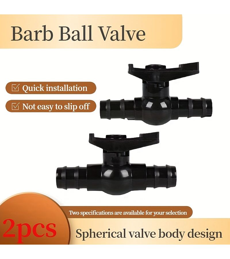 Plastic Pagoda Ball Valve 20mm 0 79in Quick Connect High Flow Garden Hose Valve - Image 1