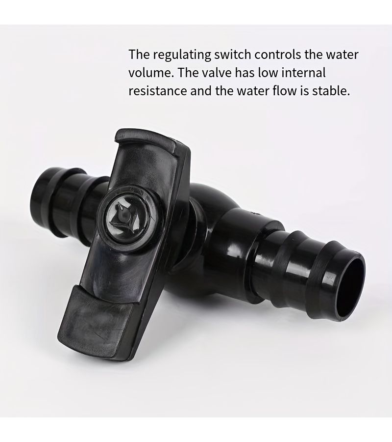 Plastic Pagoda Ball Valve 20mm 0 79in Quick Connect High Flow Garden Hose Valve - Image 5