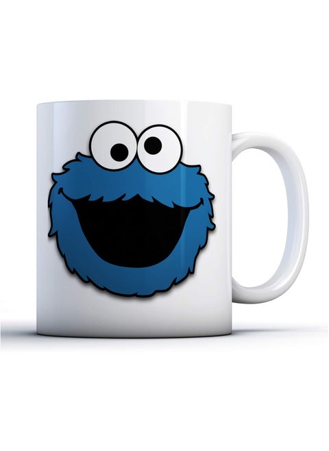 Decorative Writing Got Cookie Om Nom Nom Cookie Monster Printed Ceramic Mug 11 OZ