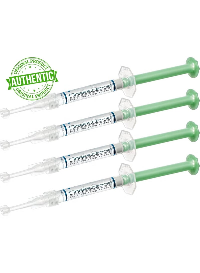 Opalescence 35% At-Home Teeth Whitening Gel Syringes (4 Pack) | Professional Whitening Kit with Carbamide Peroxide, Mint Flavor | Brighten Teeth Safely at Home - Image 1