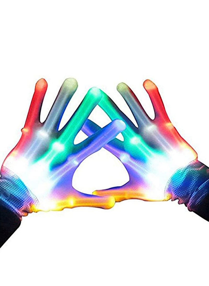 SYOSI Light Up Gloves, Toys for 3-6 Year Old Boys Girls, LED Flashing Finger for Kids Boys Girls Toys, Party for Halloween, Dance Costumes, Kids Gift, Boys Gift, Light-up Party - Image 1