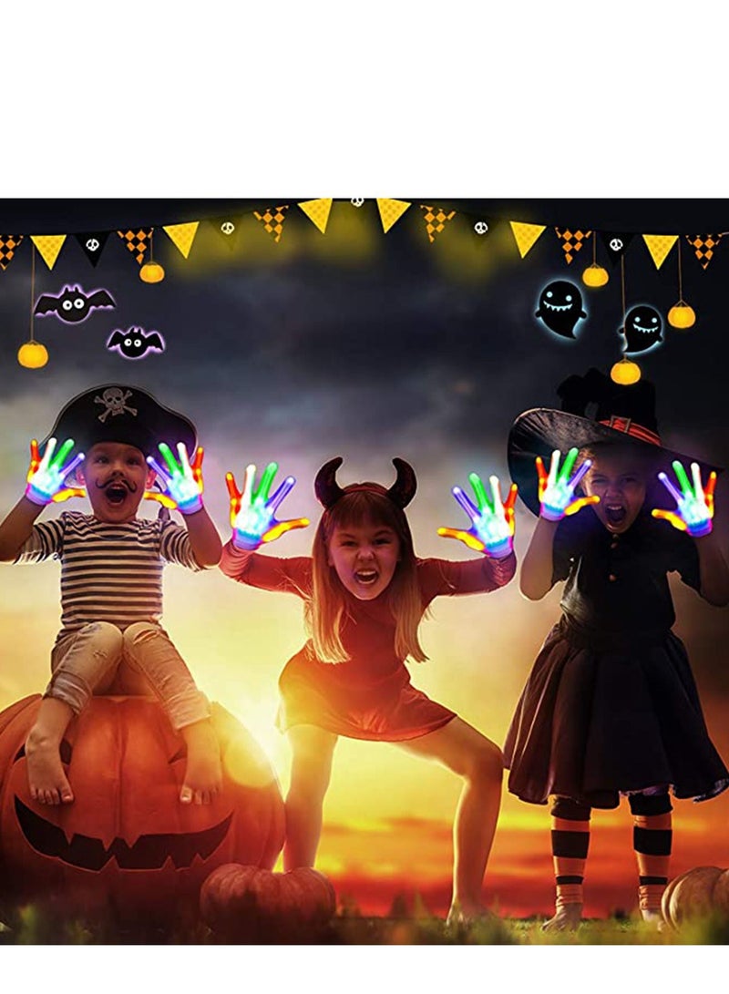 SYOSI Light Up Gloves, Toys for 3-6 Year Old Boys Girls, LED Flashing Finger for Kids Boys Girls Toys, Party for Halloween, Dance Costumes, Kids Gift, Boys Gift, Light-up Party - Image 2