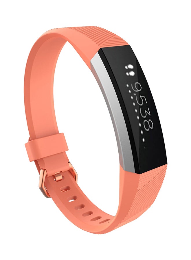 ISank Replacement Sport Wrist Band For Fitbit Alta HR Orange - Image 3