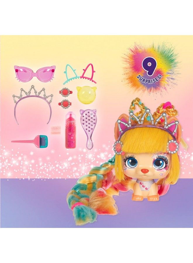 iMC Toys Vip Pets Color Boost Includes 1 Vip Pets Doll, 9 Surprises, 6 Accessories; Kids Age 3+ (712003) - Image 3