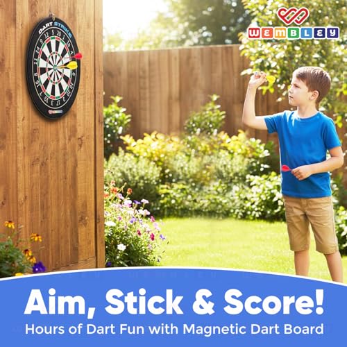 Wembley Magnetic Dart Board Game for Kids | Indoor & Outdoor Safe Dart Game with Strong Magnetic Darts | Toys for 4+ Year Boys & Girls | Birthday Gift Toy for Kids - Image 3