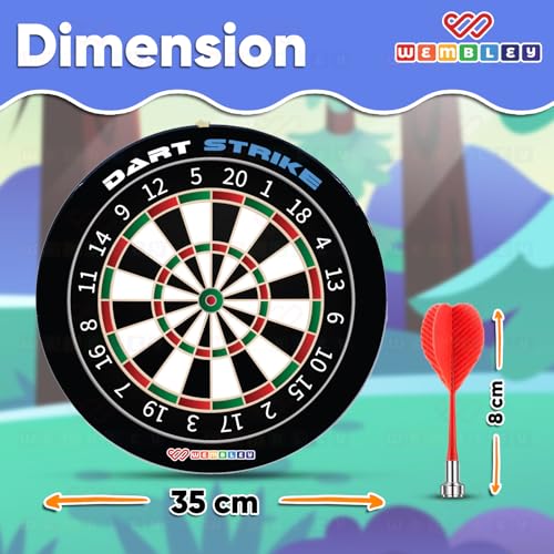 Wembley Magnetic Dart Board Game for Kids | Indoor & Outdoor Safe Dart Game with Strong Magnetic Darts | Toys for 4+ Year Boys & Girls | Birthday Gift Toy for Kids - Image 2
