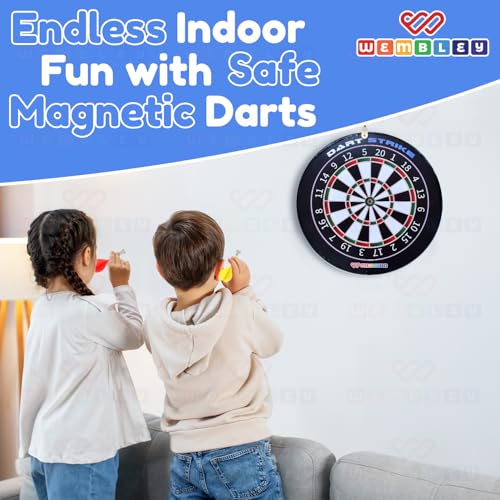 Wembley Magnetic Dart Board Game for Kids | Indoor & Outdoor Safe Dart Game with Strong Magnetic Darts | Toys for 4+ Year Boys & Girls | Birthday Gift Toy for Kids - Image 5