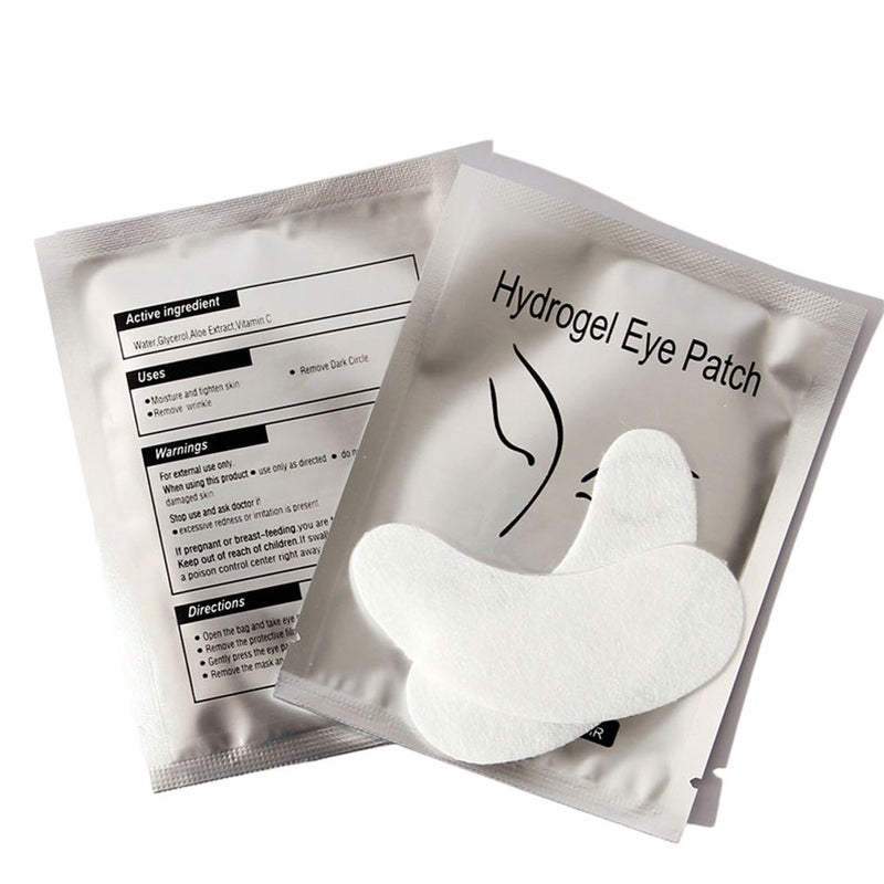 COOSKIN 100 Pairs Under Eye PadsLint Free Lash Extension Under Eye Patches for Eyelash ExtensionEye Mask Beauty Tool FOX
