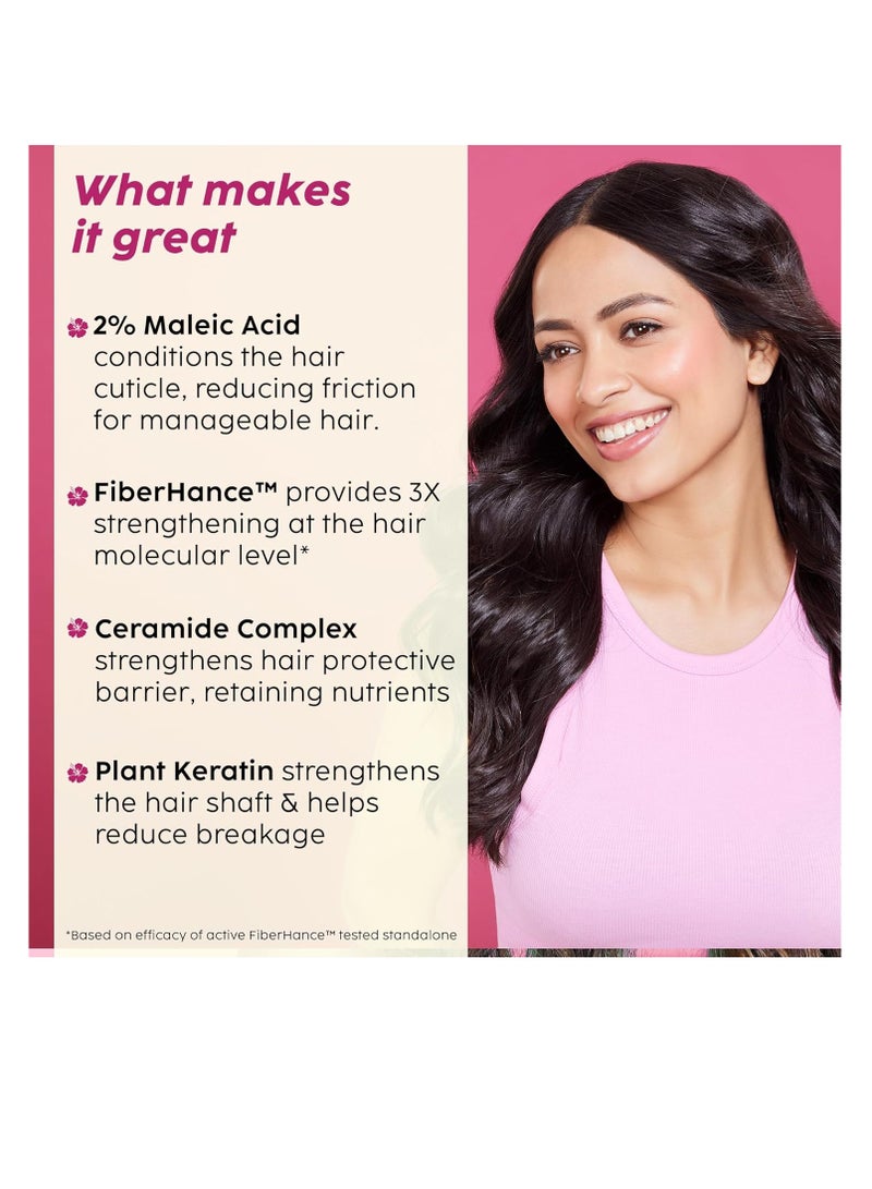 PLIX THE PLANT FIX Hibiscus Bond Repair 10-in-1 Hair Serum FiberHance™ Repairs Damage Hair Strengthens Keratin Structure Provides 3X strengthening 50ml - Image 3