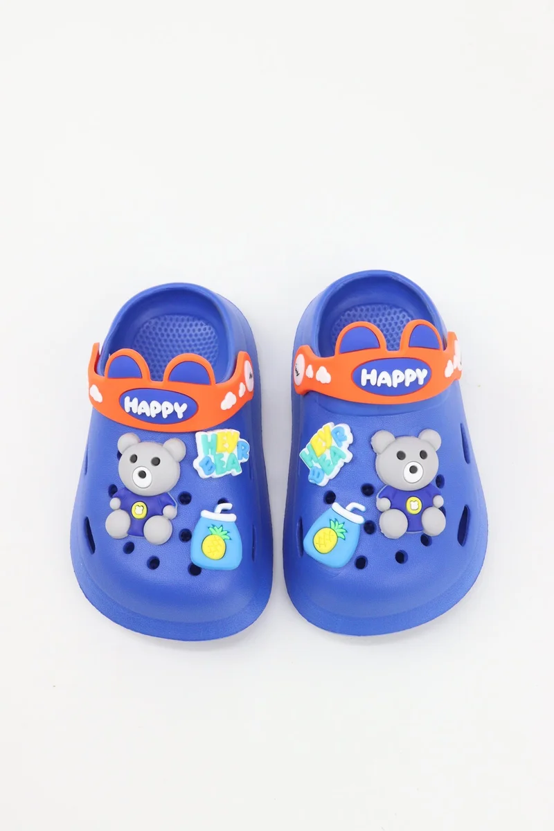 Viny ROYAL BLUE VINY Kids Cartoon Clogs Garden Shoes – Lightweight EVA Slip-On Clogs with  Back Strap,  Comfort Sandals for Boys & Girls, Indoor Outdoor Casual Beach Shoes  | Best Price UAE