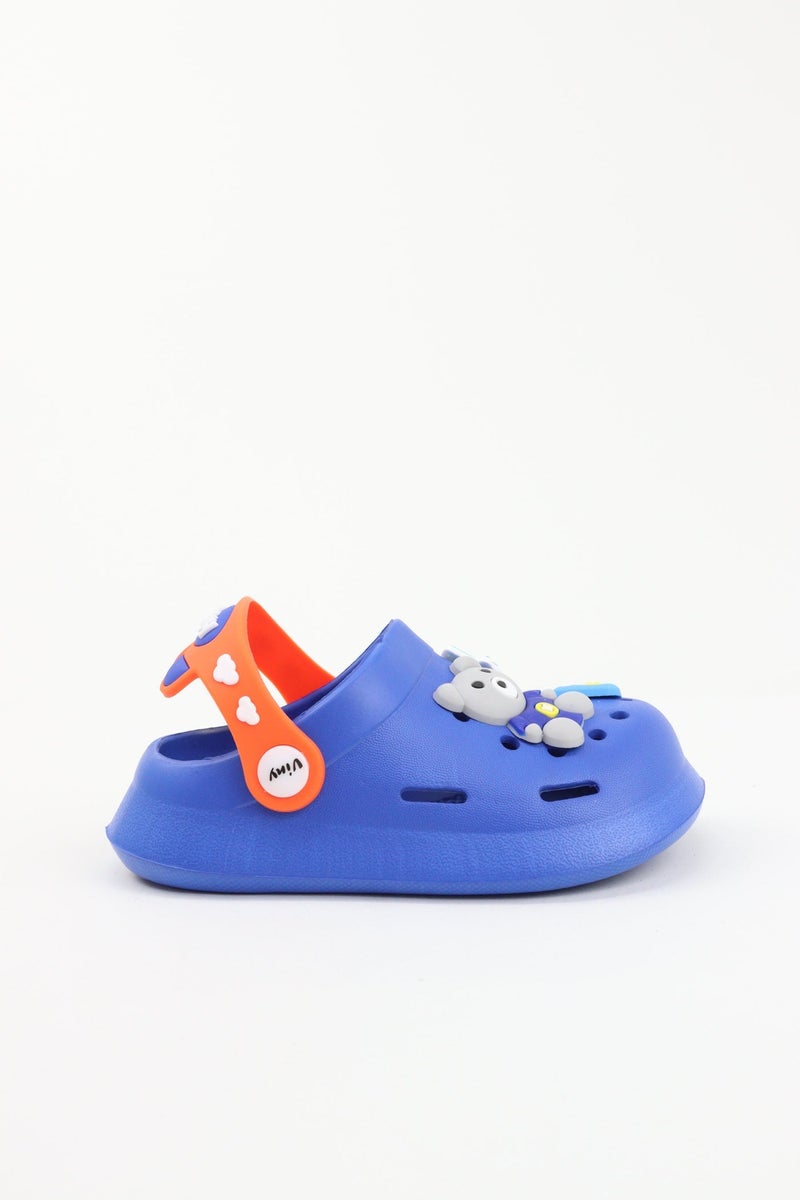 VINY Kids Cartoon Clogs Garden Shoes – Lightweight EVA Slip-On Clogs with  Back Strap,  Comfort Sandals for Boys & Girls, Indoor Outdoor Casual Beach Shoes - Image 2
