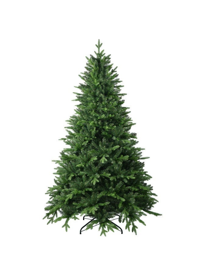 Cokrsh Artificial Christmas Tree, Hinged Artificial, Unlit Design, Dense Branches Realistic Holiday Décor​ w/Easy Assembly, Foldable Base - Image 1