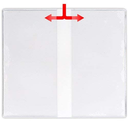 STORE SMART StoreSMART - Clear Plastic Cover for a Pocket Planner - 6 Pack - RSP1855-6 - Image 5