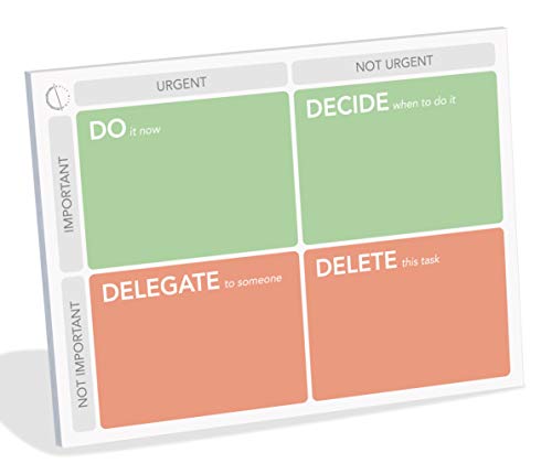 DAILY RITMO Large Eisenhower Matrix Sticky Notes 50 pages 8x6 by DAILY RITMO - Image 1